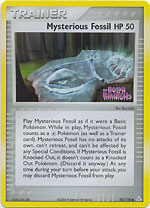 Mysterious Fossil - 92/110 - Common - Reverse Holo